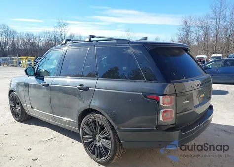 2019 Land Rover Range Rover 5.0L V8 Supercharged z USA, uszkodzony, nr VIN SALGS2RE2KA538501